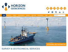 Tablet Screenshot of horizon-geosciences.com